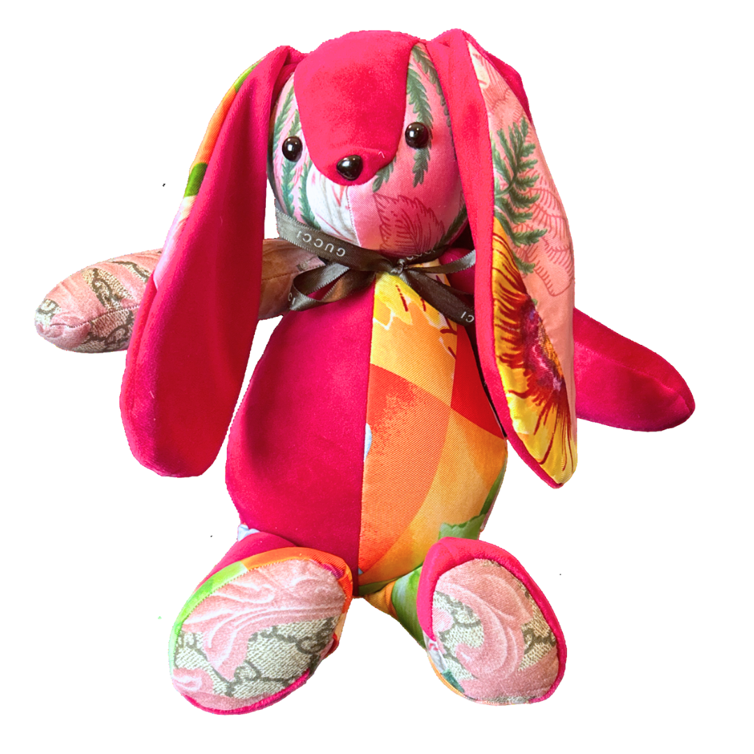 Silk Scarf Clever Bunny