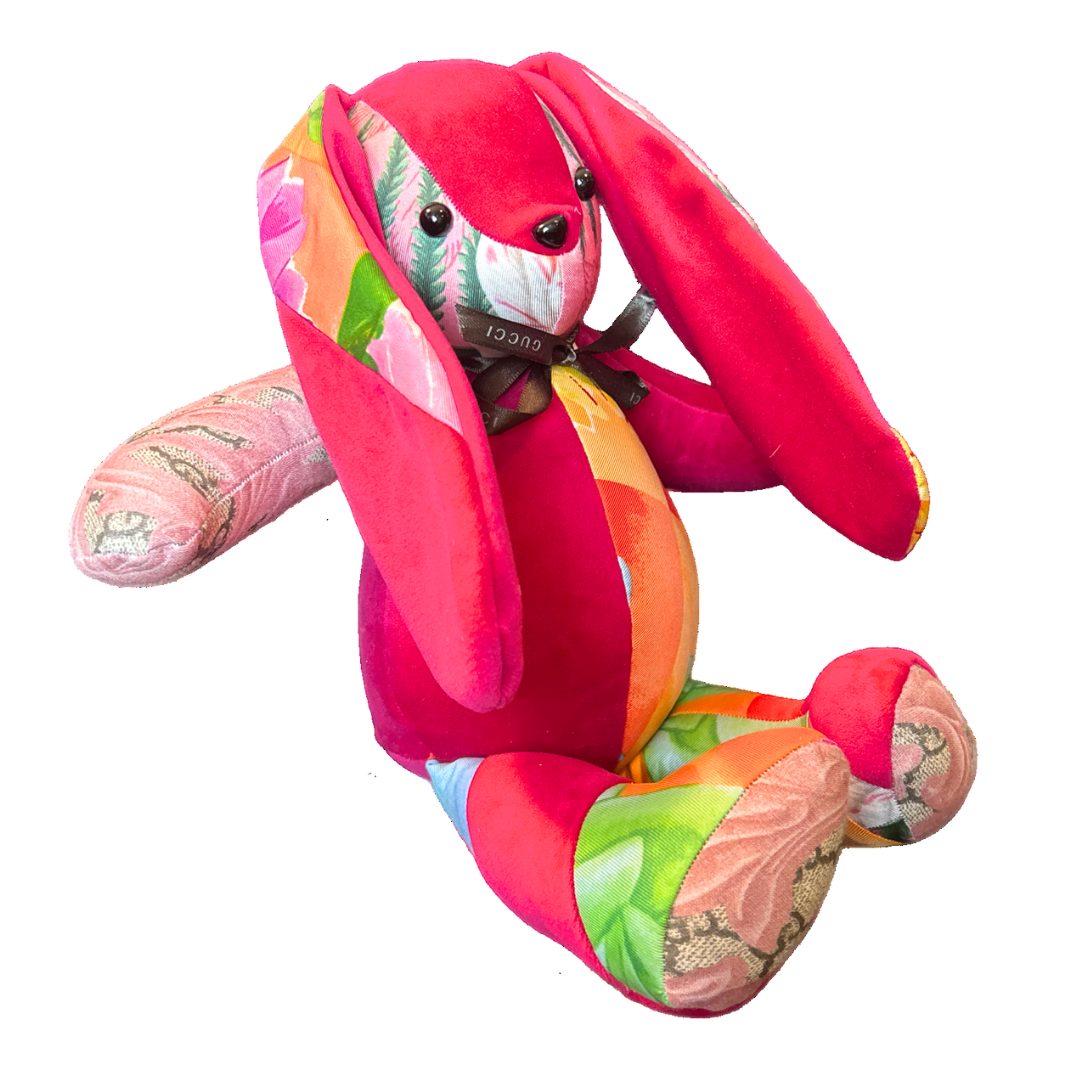 Silk Scarf Clever Bunny