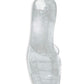 GUCCI CLEAR RUBBER PLATFORM SANDALS