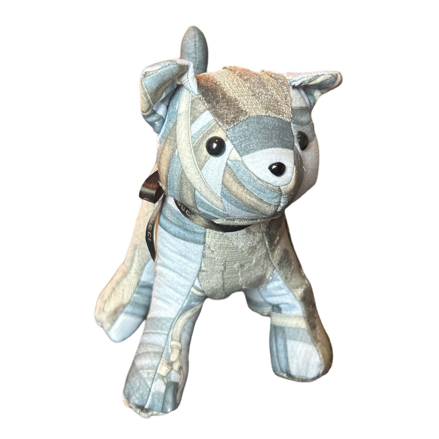 Equestrian Gray   Silk Scarf Charming Kitten