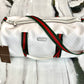 GUCCI MICRO GG WEB NYLON DUFFEL BAG
