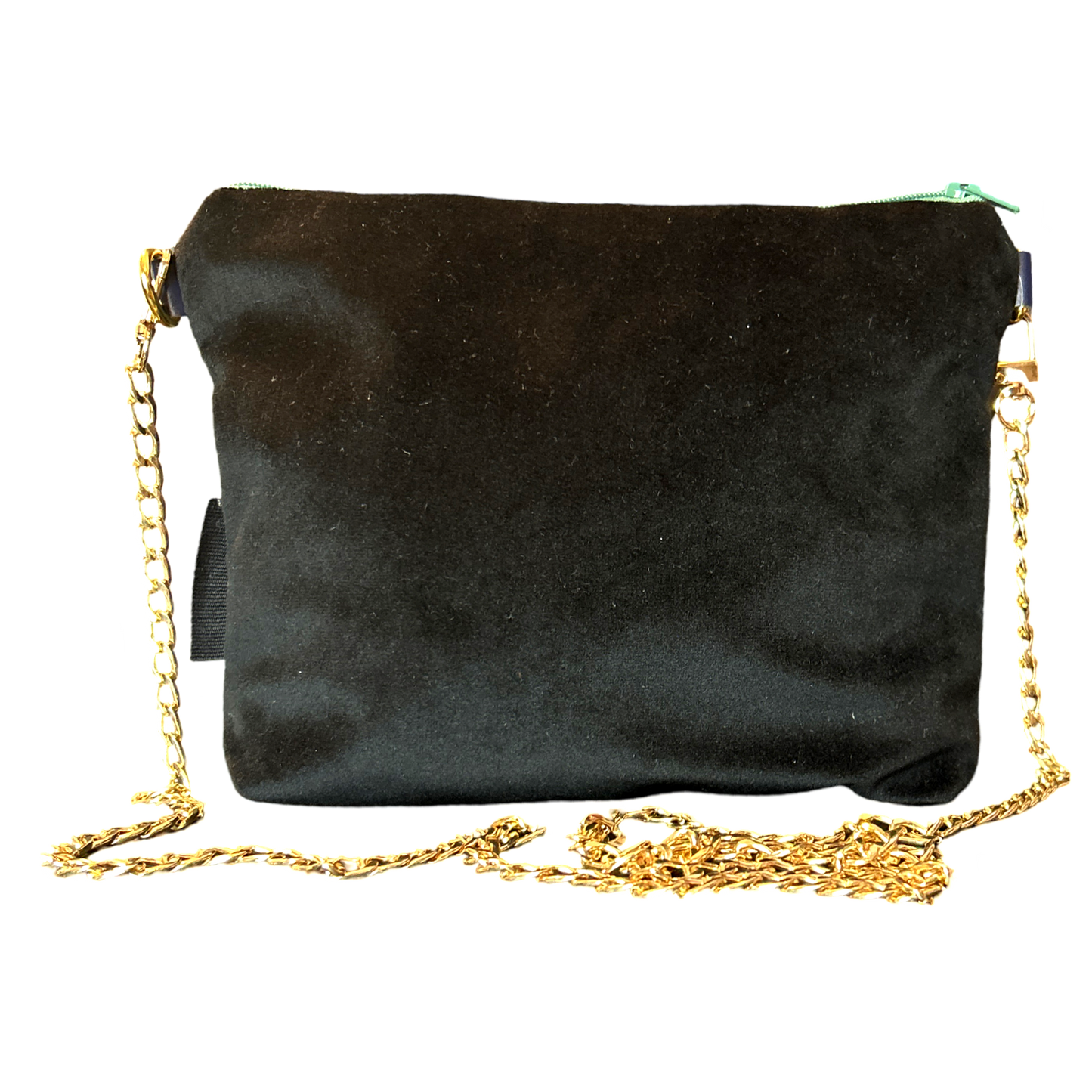GG Chinoiserie Noir   Silk Scarf Crossbody Bag