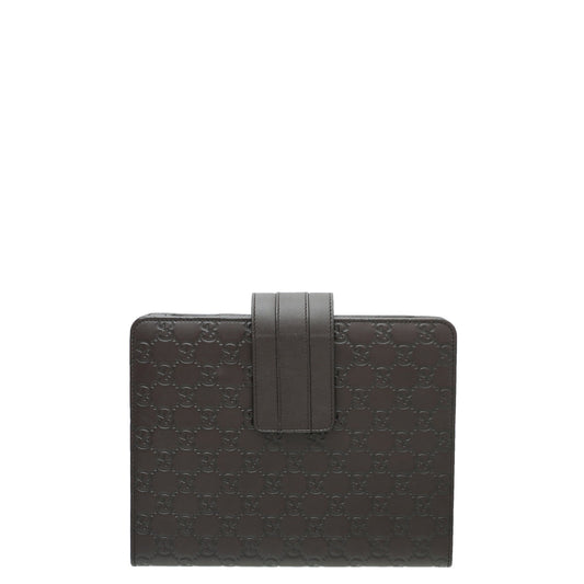 Gucci Brown Guccissima iPad Case