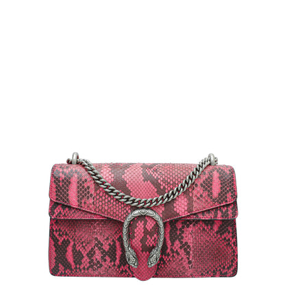 Gucci Fuchsia Python Dionysus Small Bag