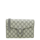 Gucci Ebony GG Supreme Dionysus Chain Wallet