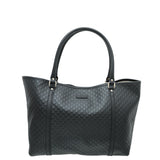 Gucci Black GG Microguccissima Joy Medium Tote Bag