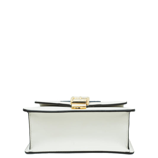 Gucci White Sylvie Mini Flap Chain Bag