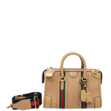 Gucci Brown GG Small Top Handle Bag