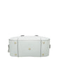 Gucci White Bright Diamante Textured Top Handle Bag