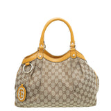 Gucci Brown GG Sukey Tote Medium Bag
