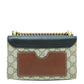 Gucci Bicolor GG Supreme Padlock Small Bag