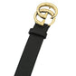 Gucci Chocolate Double G Buckle Belt 34