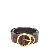 Gucci Brown Guccissima Belt 36