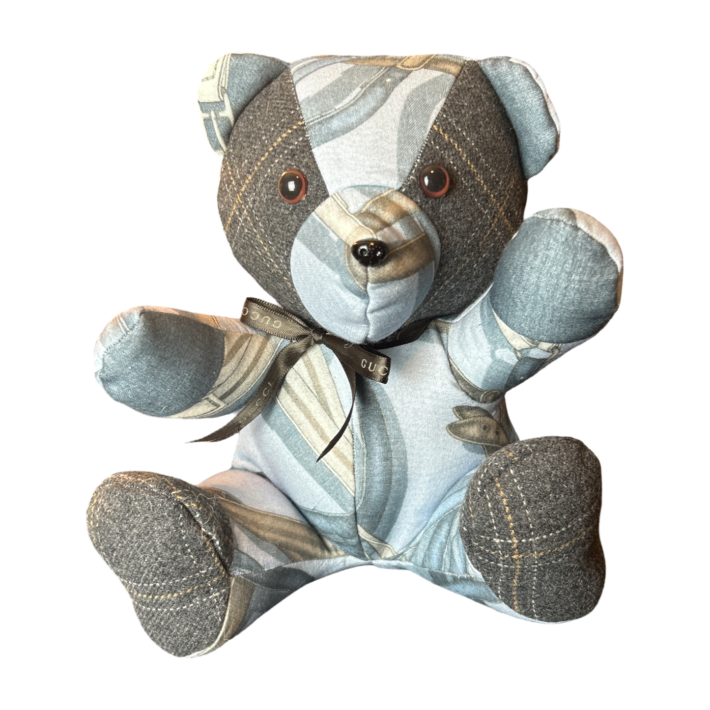 Equestrian   Silk Scarf Tender Teddy Bear