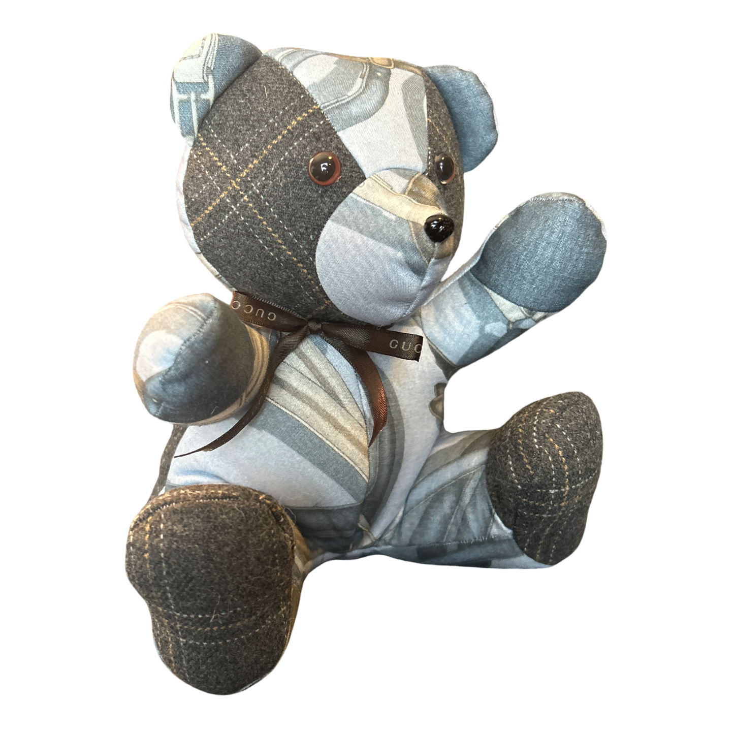 Equestrian   Silk Scarf Tender Teddy Bear