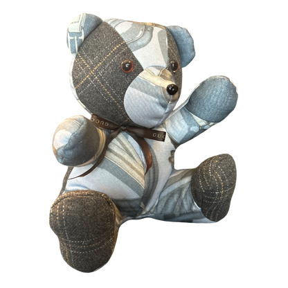 Equestrian   Silk Scarf Tender Teddy Bear