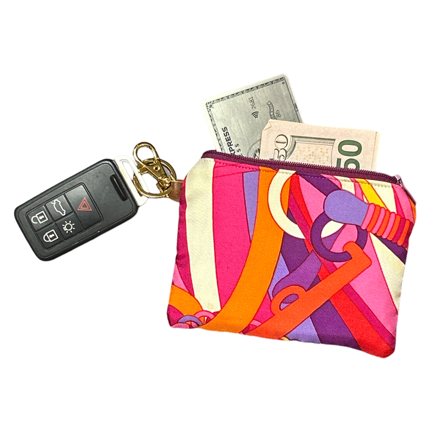 Pop Art Equestrian   Scarf Coffee Run Keychain Bag