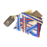 Ribbons   Silk Scarf Coffee Run Keychain Bag