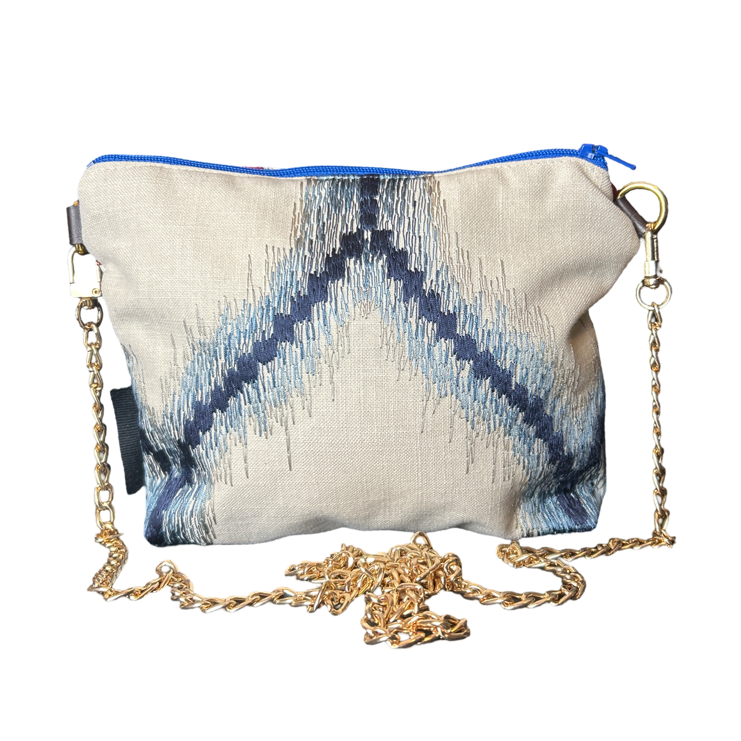 Ribbons   Silk Scarf Crossbody Bag