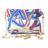 Ribbons   Silk Scarf Crossbody Bag