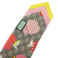 Gucci Ebony Multicolor Les Pommes Neck Bow Silk Scarf