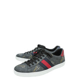 Gucci Black GG Supreme Ace Tigers Sneaker 8