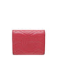 Gucci Red GG Marmont Card Case