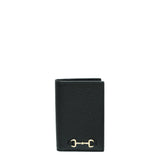Gucci Black Horsebit Card Case