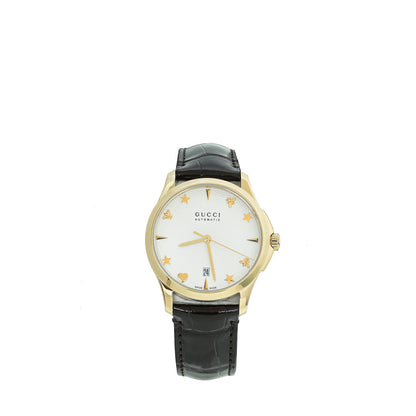 Gucci Chocolate G Timeless Automatic 38mm Watch