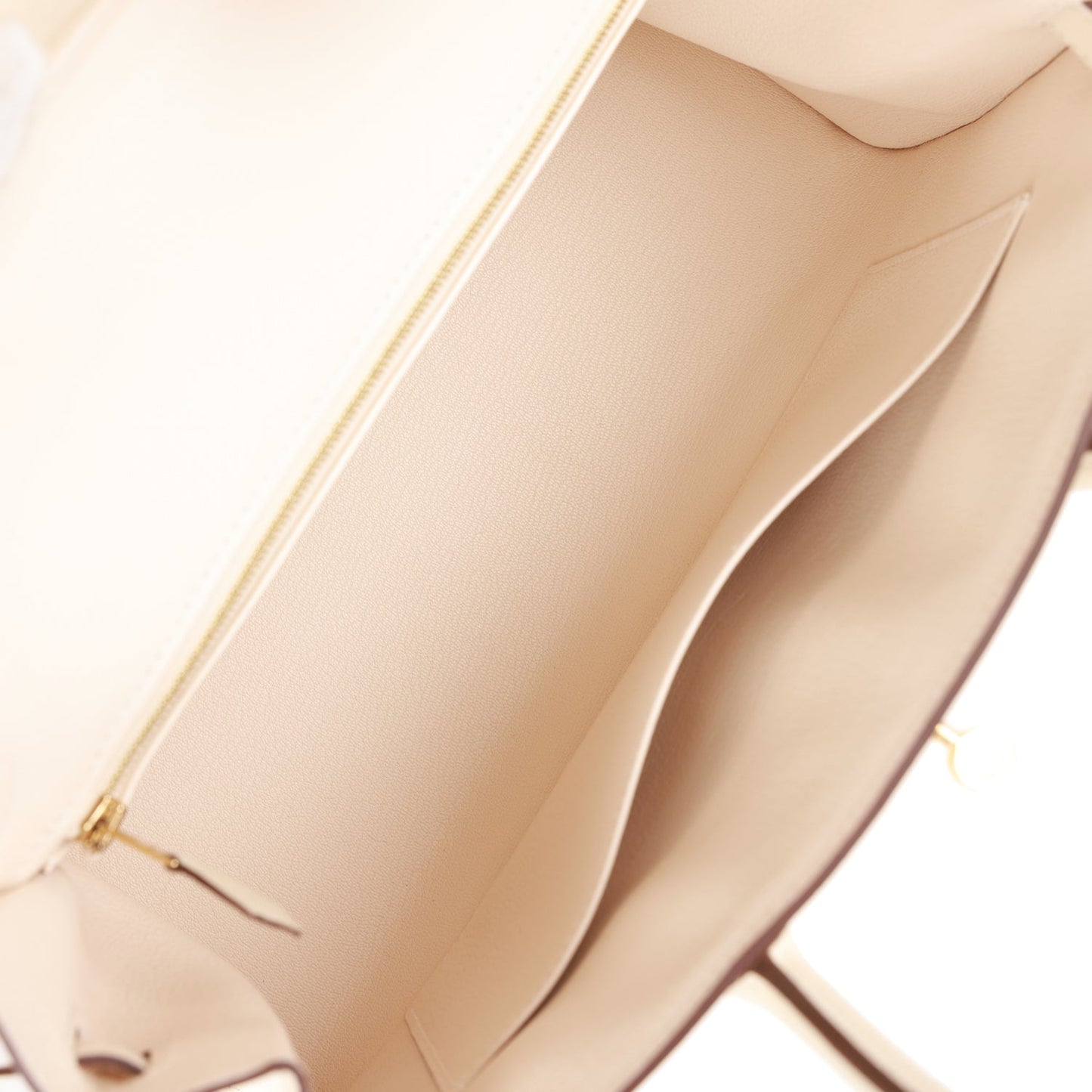 Luxury Hermes Birkin Sellier 30 Nata Epsom Gold Hardware