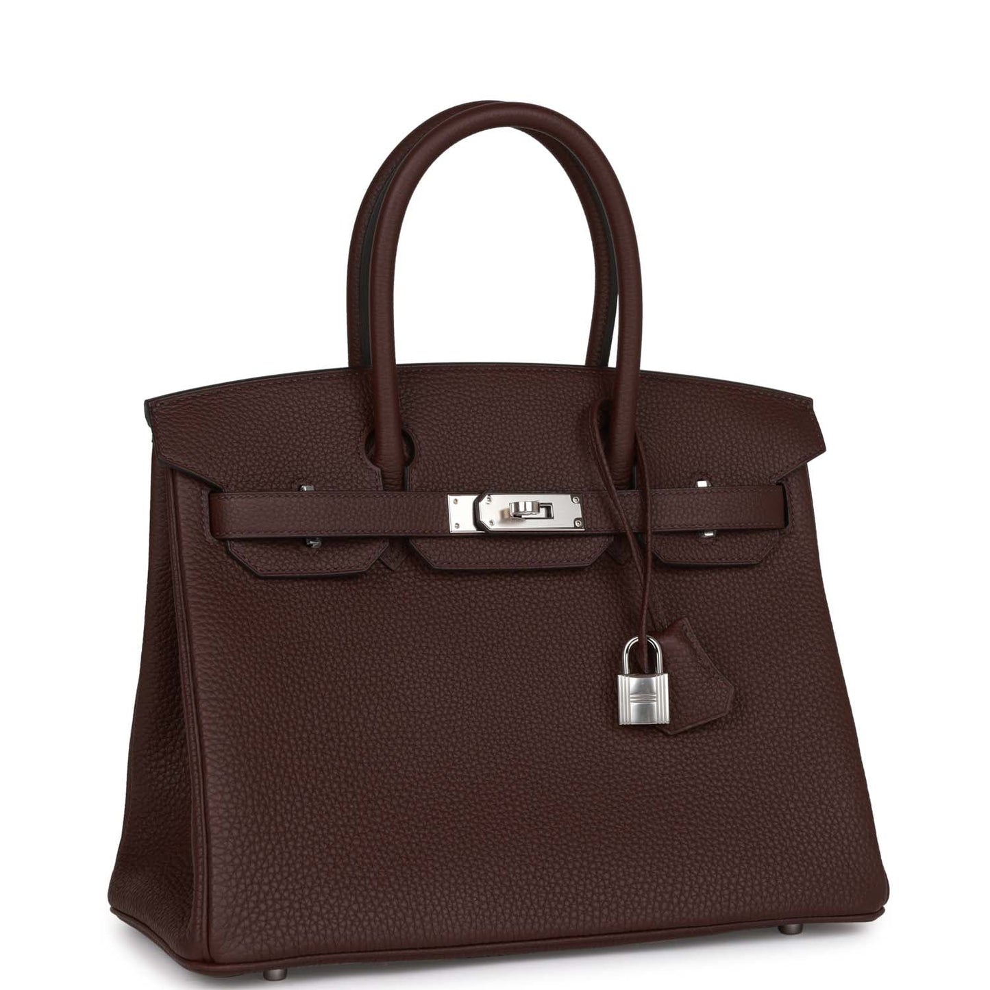 Luxury Hermes Birkin 30 Rouge Sellier Togo Palladium Hardware