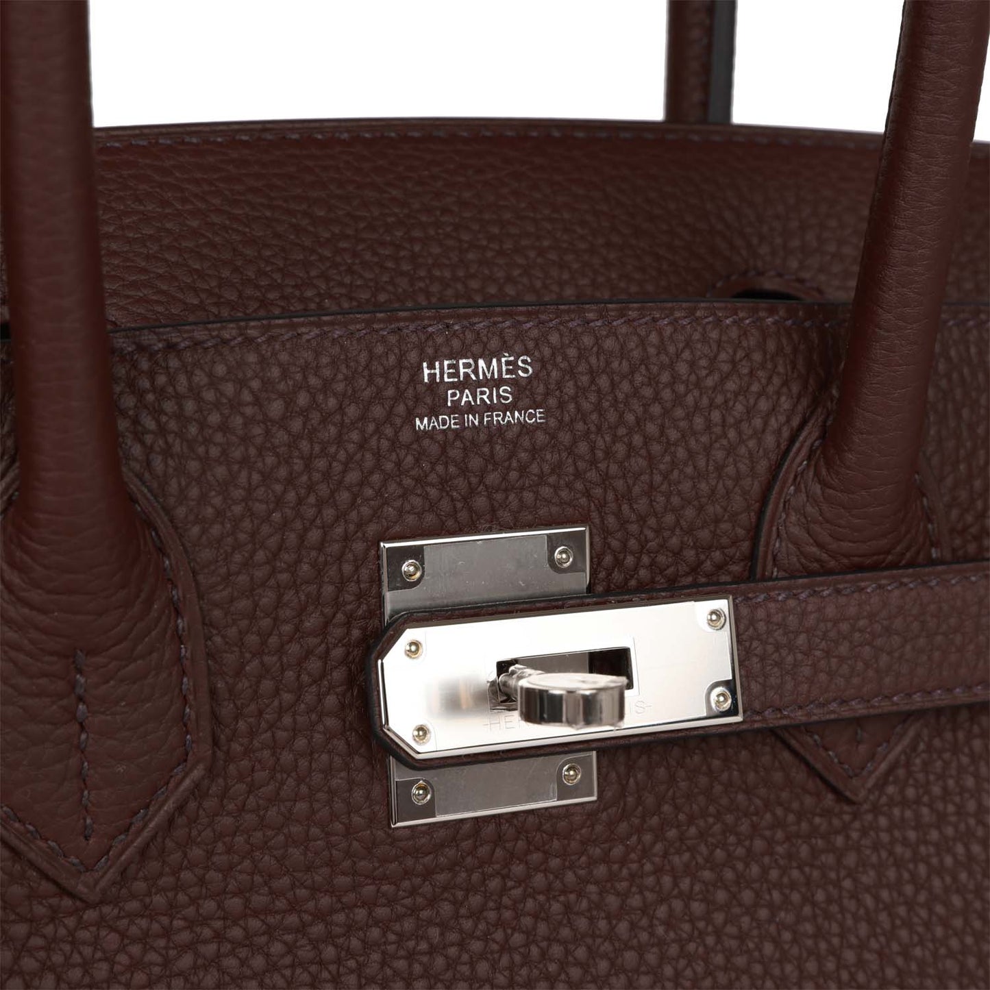 Luxury Hermes Birkin 30 Rouge Sellier Togo Palladium Hardware