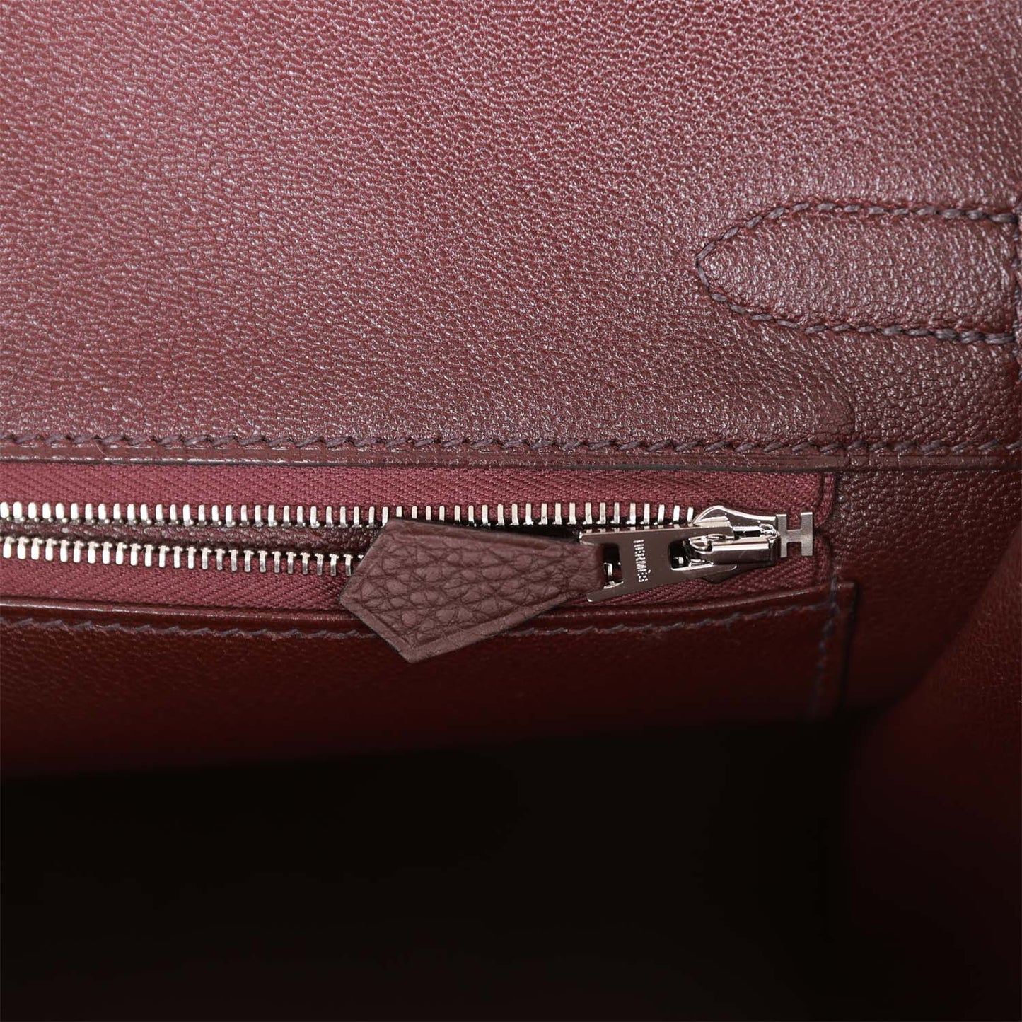 Luxury Hermes Birkin 30 Rouge Sellier Togo Palladium Hardware