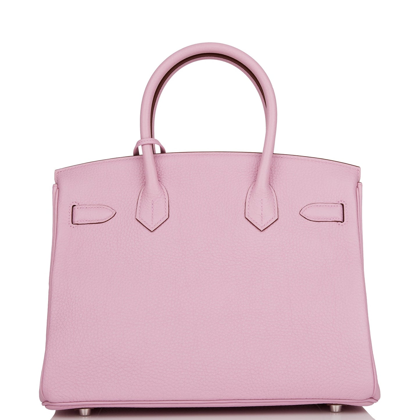 Luxury Hermes Birkin 30 Mauve Sylvestre Clemence Palladium Hardware