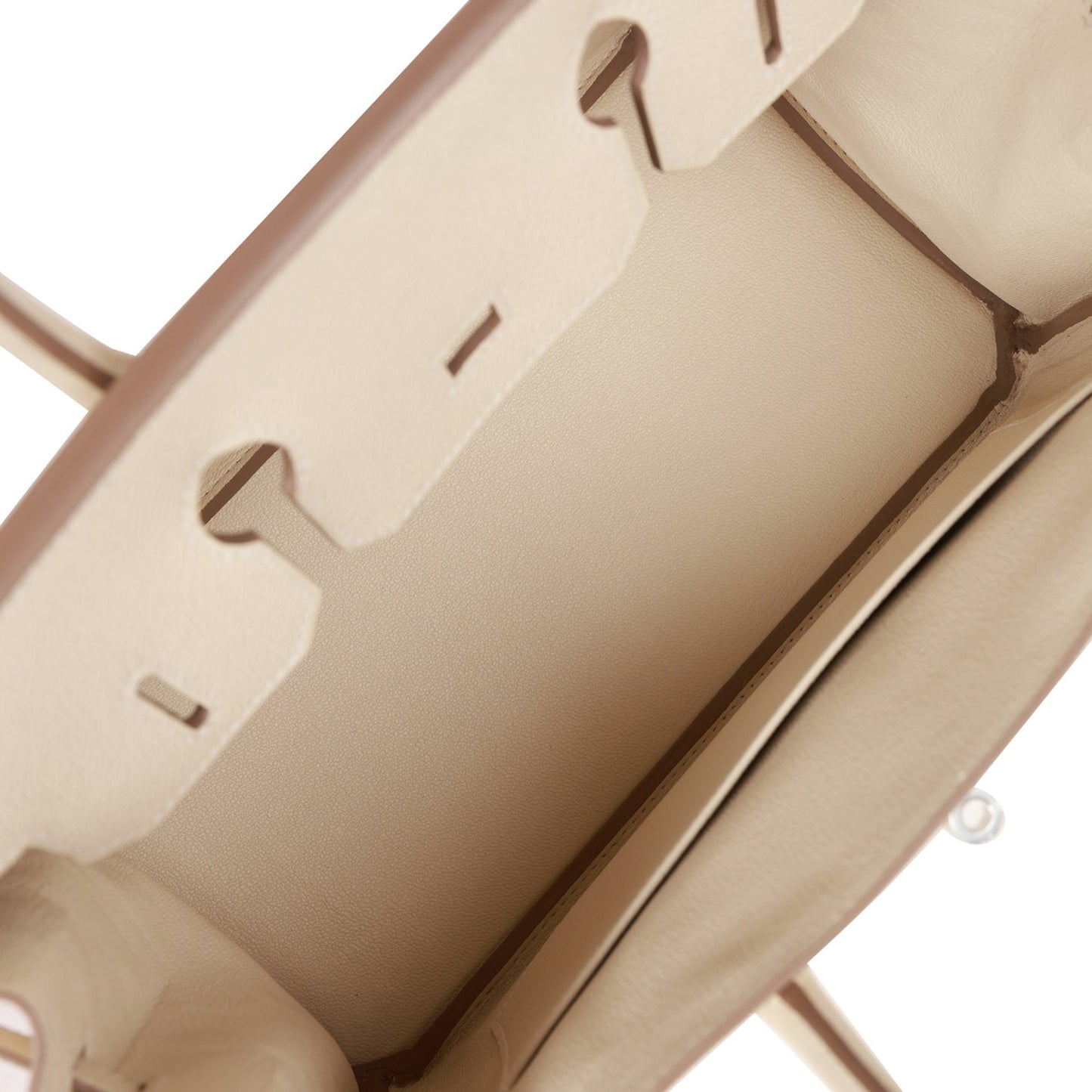 Luxury Hermes Birkin 30 Craie Epsom Palladium Hardware