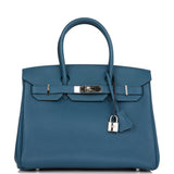 Hermes Birkin 30 Colvert Togo Palladium Hardware