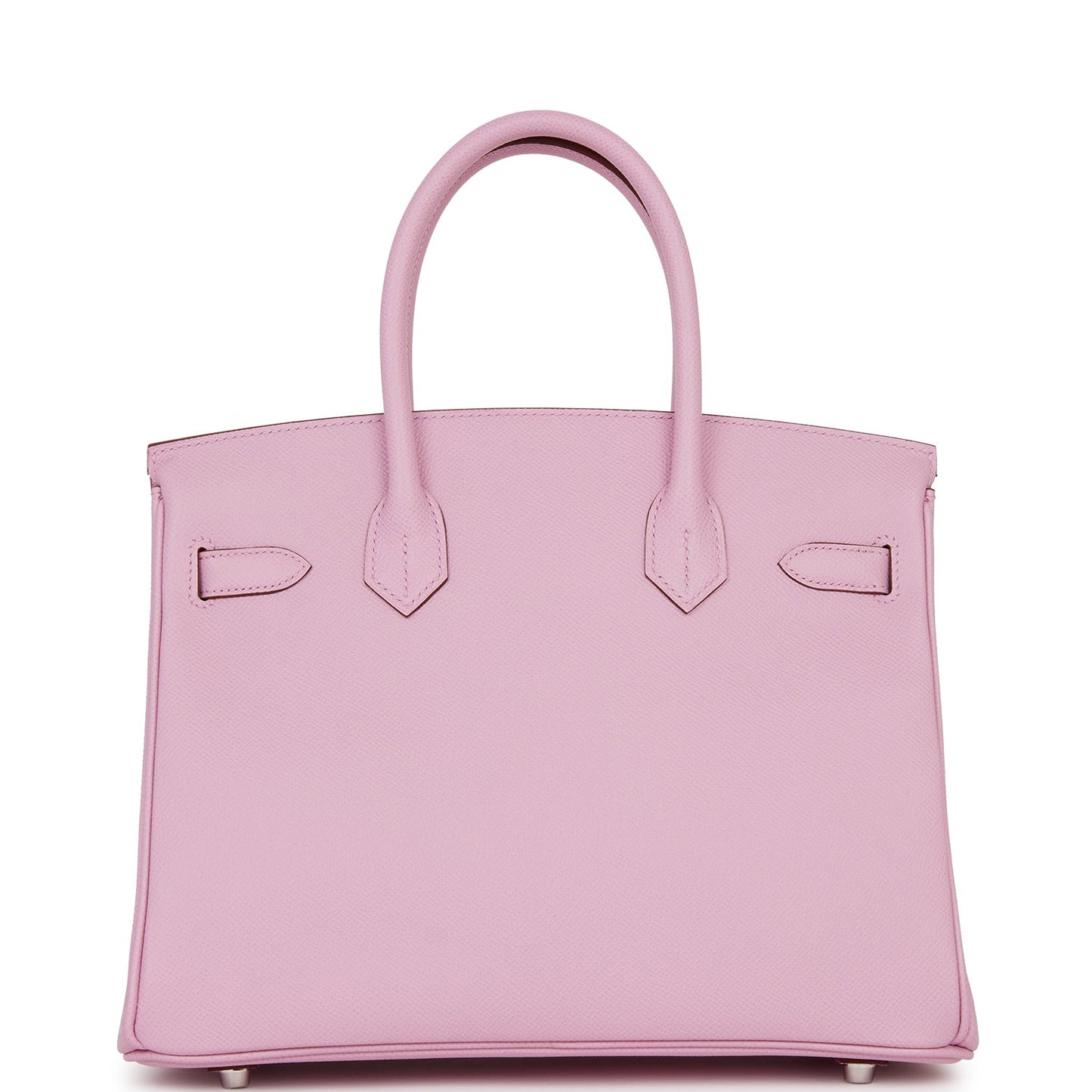 Luxury Hermes Birkin 30 Mauve Sylvestre Epsom Palladium Hardware
