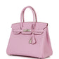 Luxury Hermes Birkin 30 Mauve Sylvestre Epsom Palladium Hardware