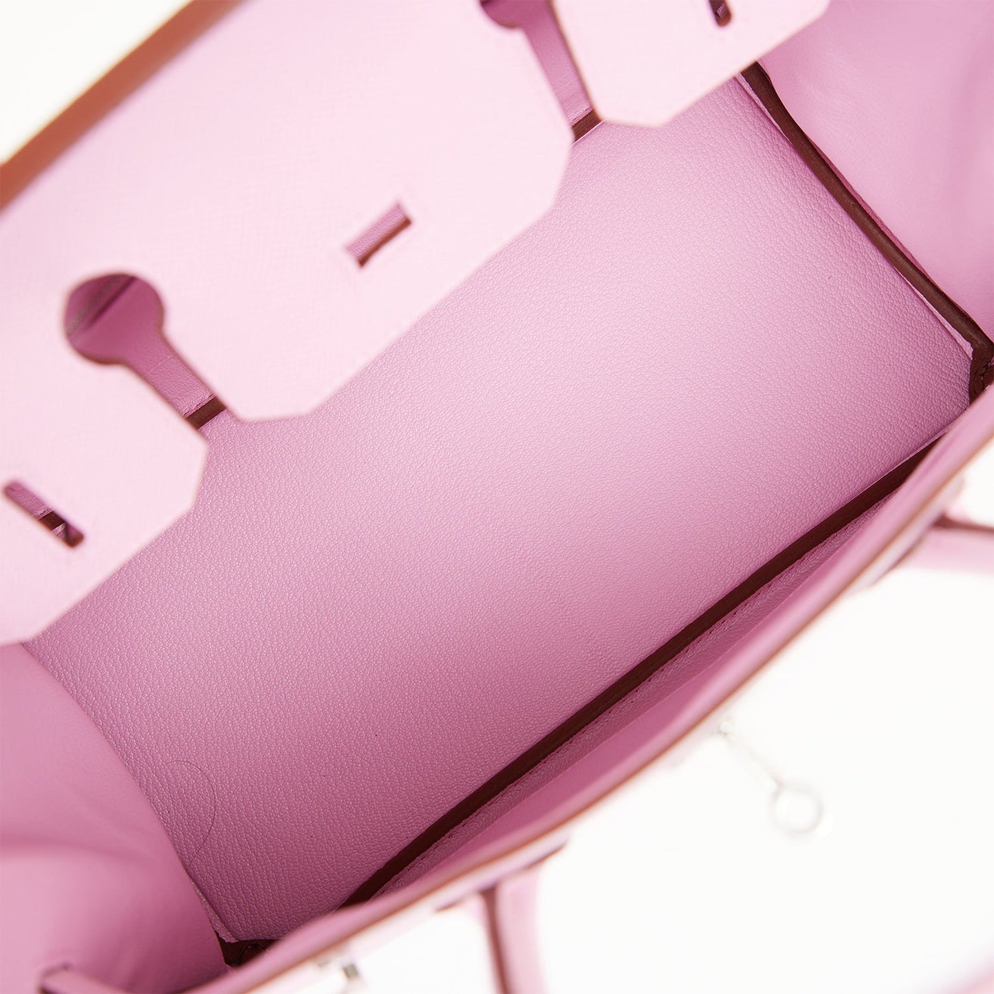 Luxury Hermes Birkin 30 Mauve Sylvestre Epsom Palladium Hardware