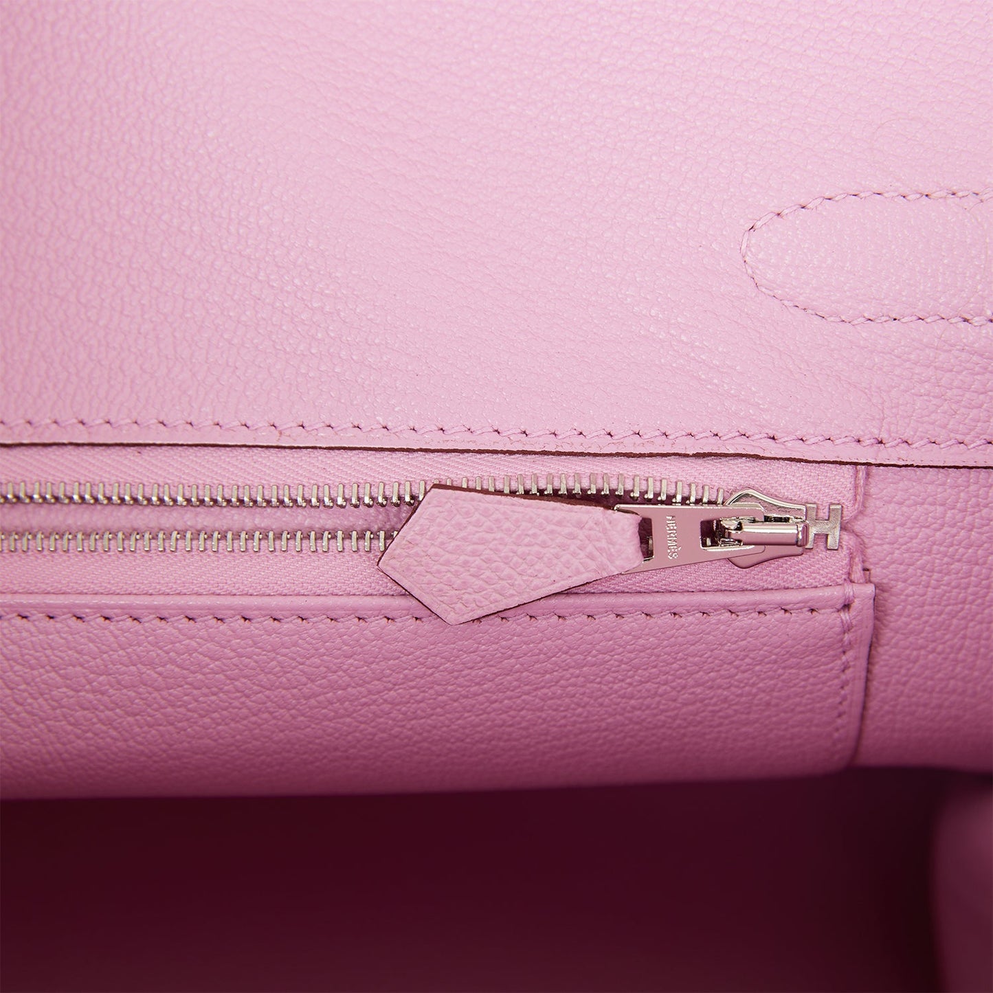 Luxury Hermes Birkin 30 Mauve Sylvestre Epsom Palladium Hardware