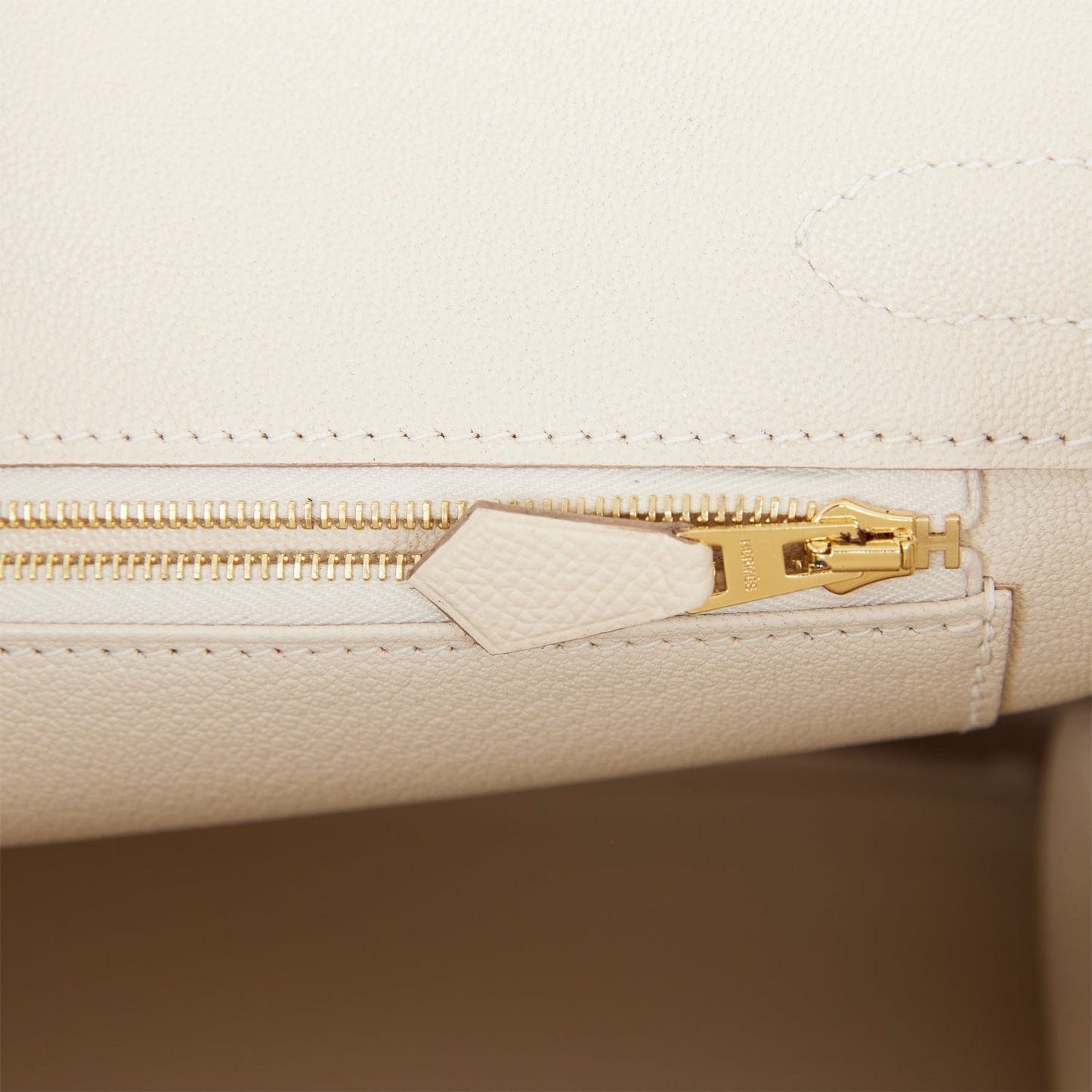 Luxury Hermes Birkin 30 Craie Epsom Gold Hardware