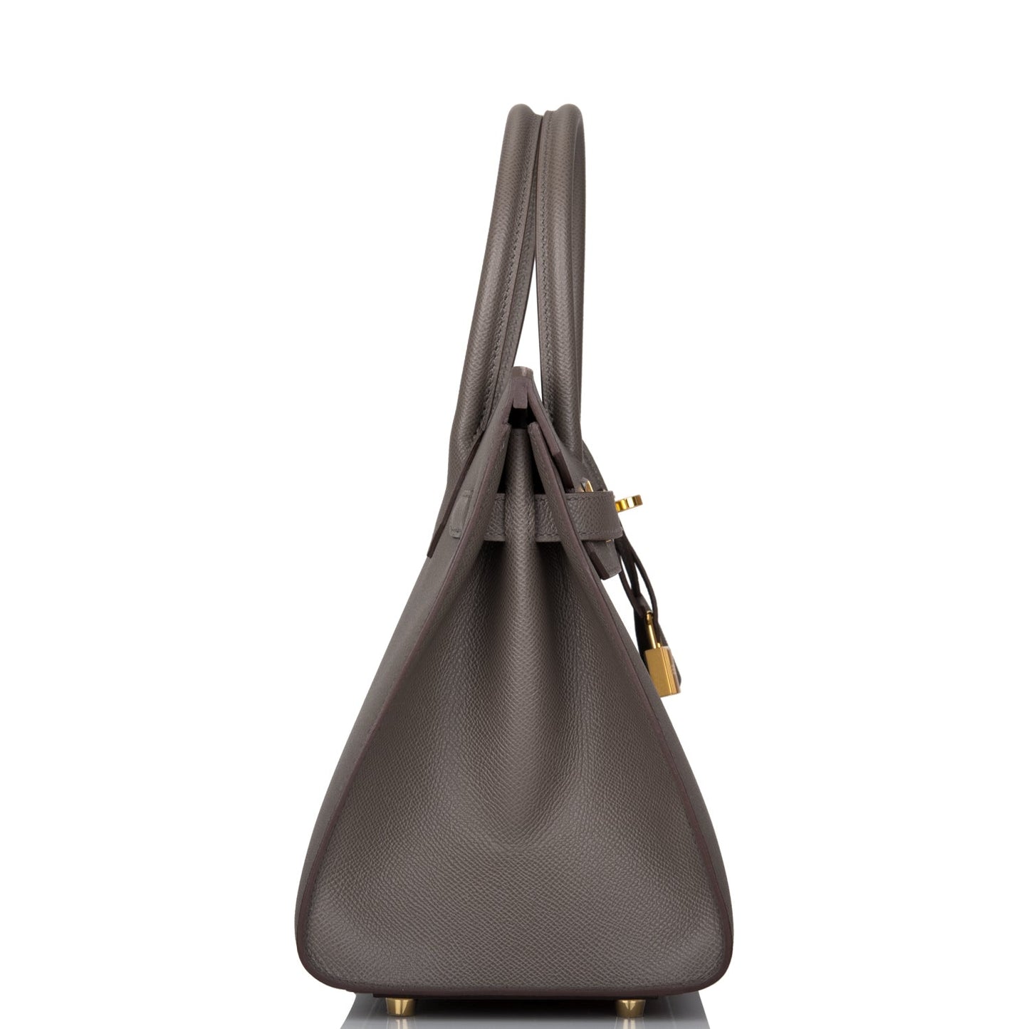 Hermes Birkin Sellier 30 Etain Epsom Gold Hardware