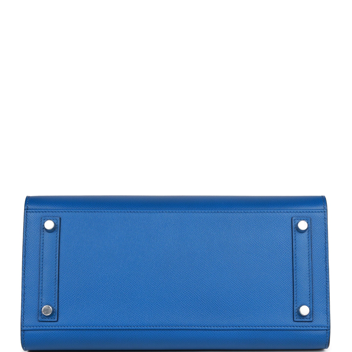 Luxury Hermes Birkin Sellier 30 Bleu France Epsom Palladium Hardware