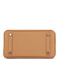 Hermes Birkin 25 In & Out Biscuit Swift Palladium Hardware