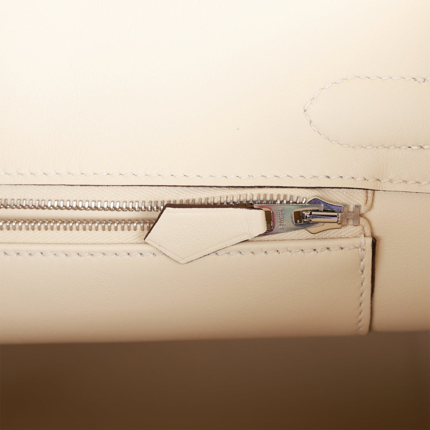 Luxury Hermes Birkin 30 Glycine Grizzly and Nata Swift Palladium Hardware