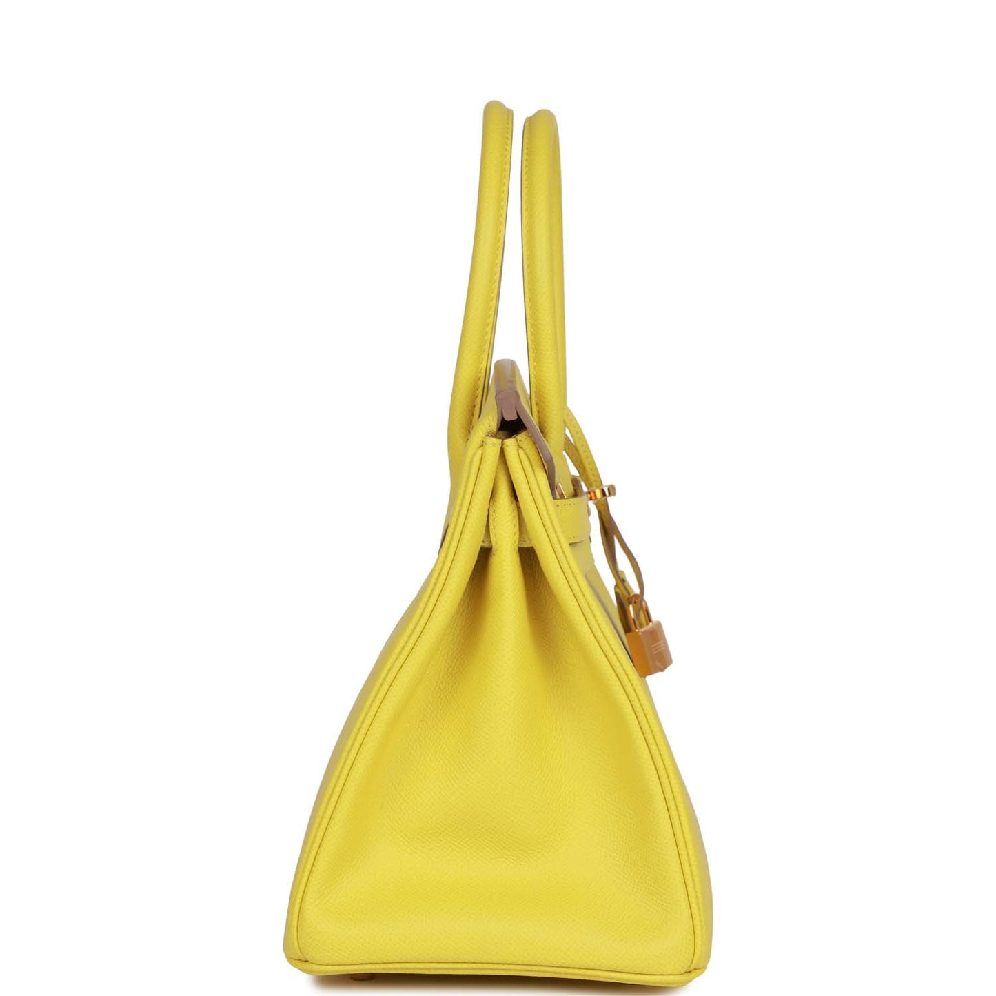Luxury Hermes Birkin 30 Lime Epsom Gold Hardware