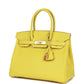 Luxury Hermes Birkin 30 Lime Epsom Gold Hardware