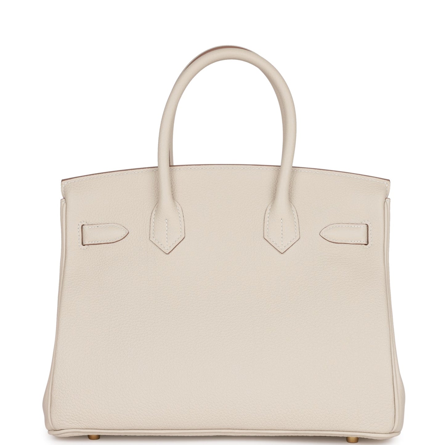 Luxury Hermes Birkin 30 Craie Togo Gold Hardware