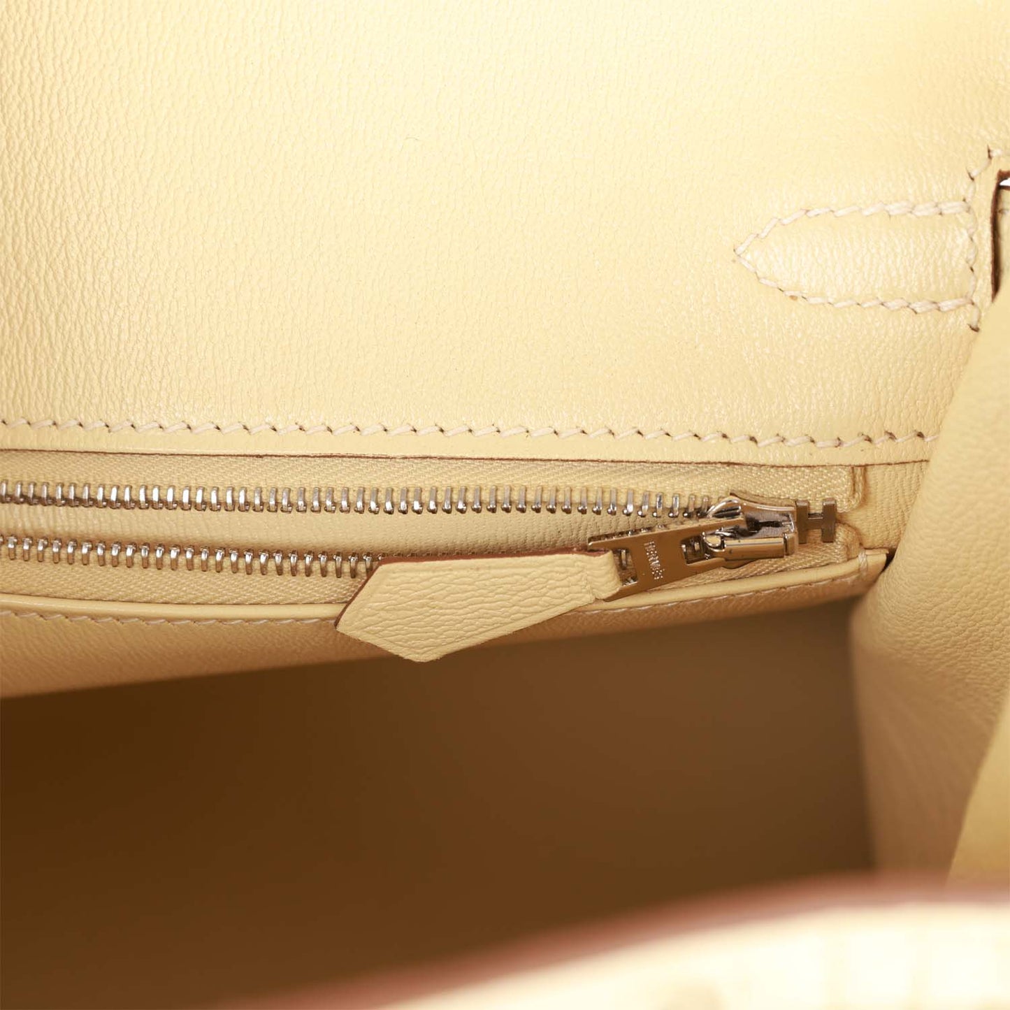 Luxury Hermes Birkin 25 Vanille Matte Alligator Palladium Hardware