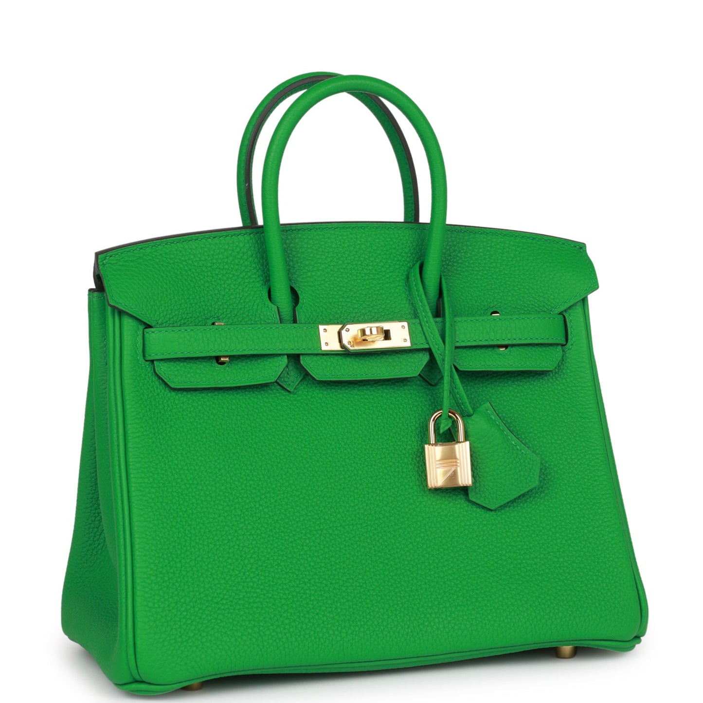Luxury Hermes Birkin 25 Bambou Togo Gold Hardware